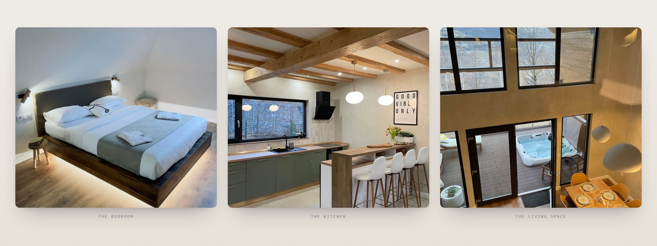 Eight bedrooms, a chef's kitchen, room for sixteen — in three frames